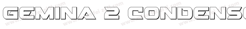 Gemina 2 Condensed C字体转换